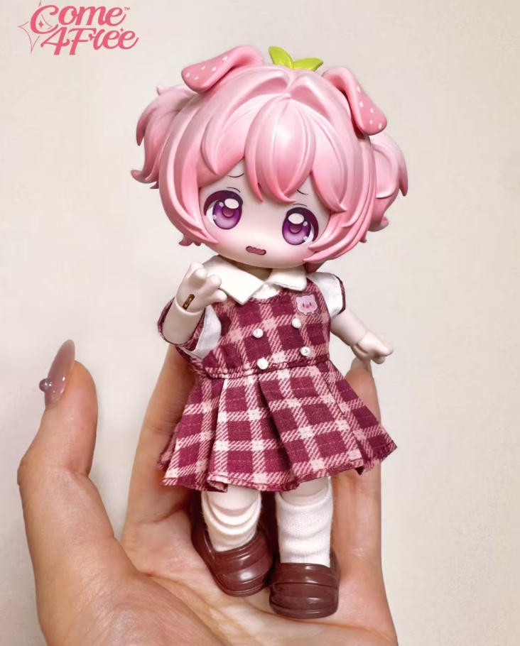6Pcs Come4Free Bonnie Dessert Kindergarten Series 5.1~5.5in Bjd Dressable Dolls