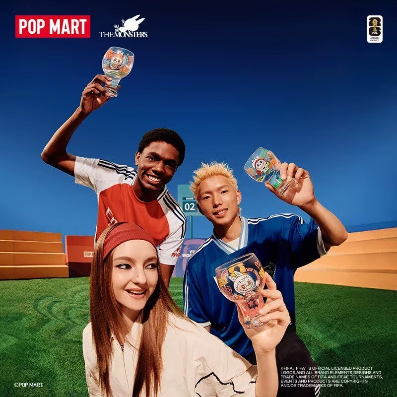 The Monste FIFA WORLD CUP Series Glass Cup Blind Box Confirmed Figures