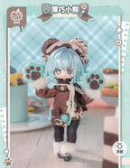 6Pcs Neo Eden Mia Sweety 5.9" Bjd Dressable Action Figure Official In Stock Gift