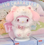 6pcs Miniso Sanrio Characters Fox Island Series Plush Blind Box Toy Set Sealed