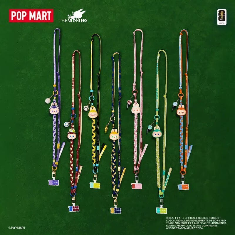 Authentic The Monste Fifa Series Lanyard Confirmed Blind Box Gift New