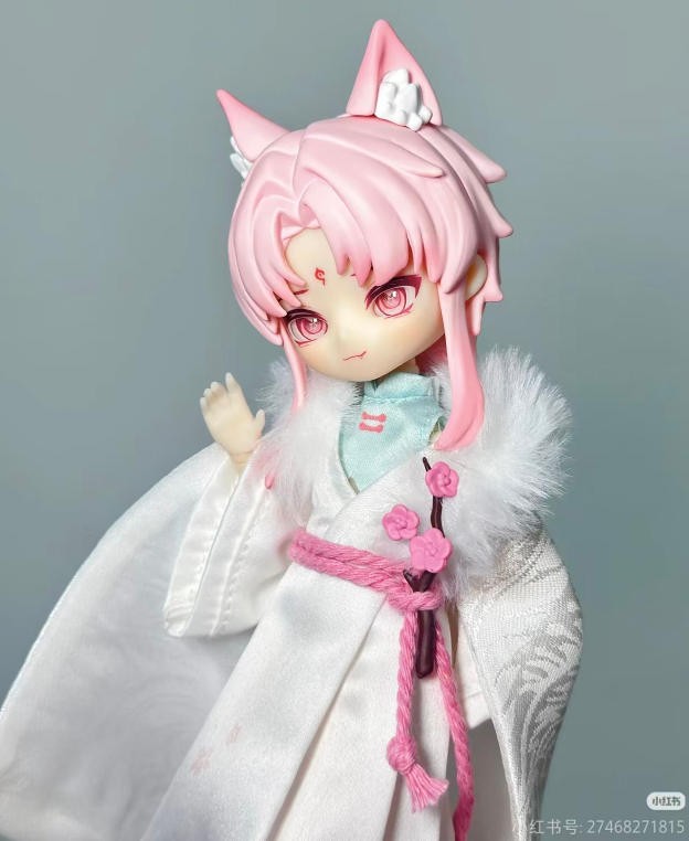 6Pcs Ta Feng Yin 18.5m/7.2in Bjd Dolls Dressable Action Figures Official Gift