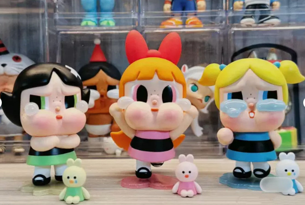 Authentic CRYBABY x The Powerpuff Girls Series Confirmed Blind Box Figure Toy