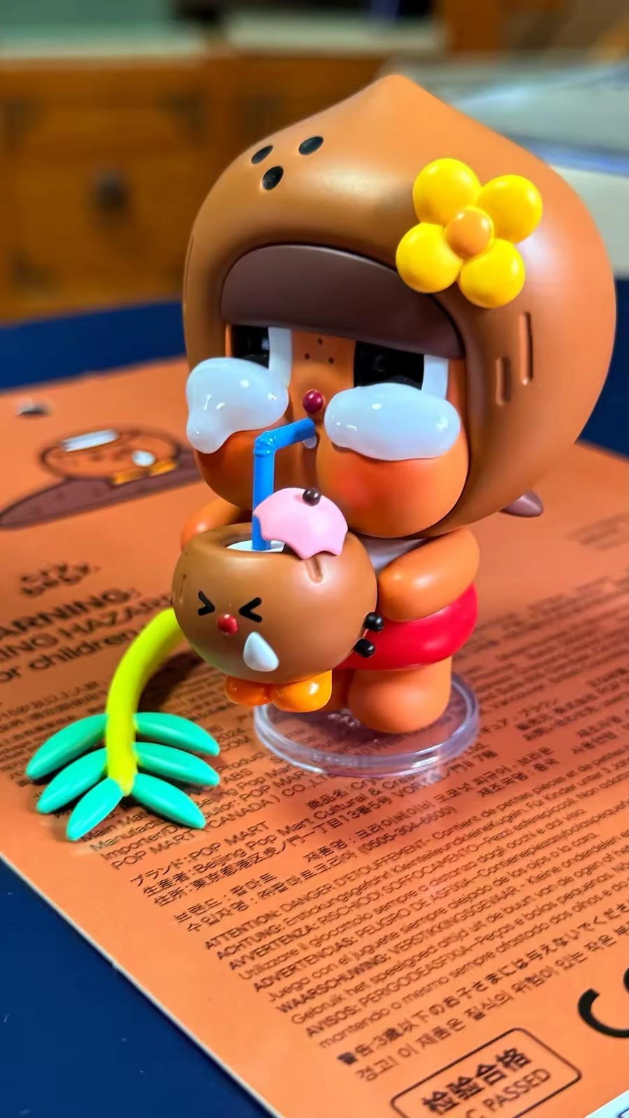 Authentic Crybaby COCONUT Series Action Figures Toy Hot Gift Sealed box
