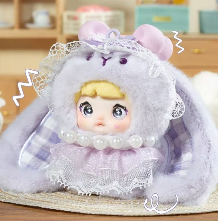 Nommi Baby Sweetheart Bunny Confirmed 10cm/3.9in Plush Pendant Action Figure