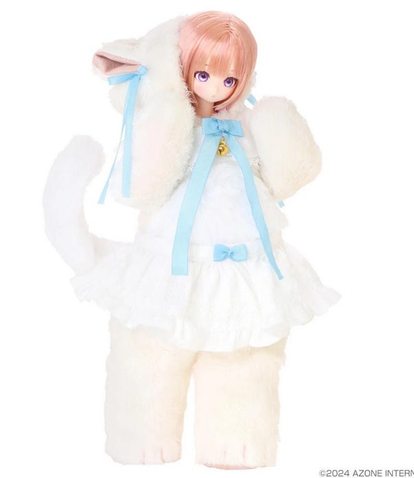 Azone Luminous*Street Mii Hug Mii Black White Cat 8.4In Bjd Action Figure Gift