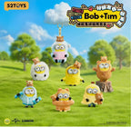 52TOYS MINIONS BOB+TIM BETTER TOGETHER SERIES VINYL PLUSH PENDANT TOY GIFT