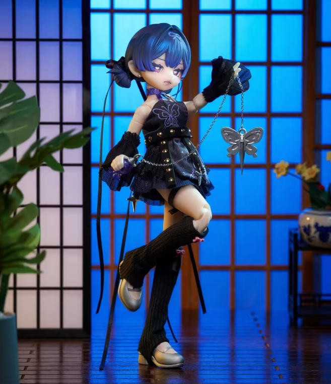 Eve Lynna Double-Faced Killer 18cm/7In Confirmed Bjd Dressable Action Figure