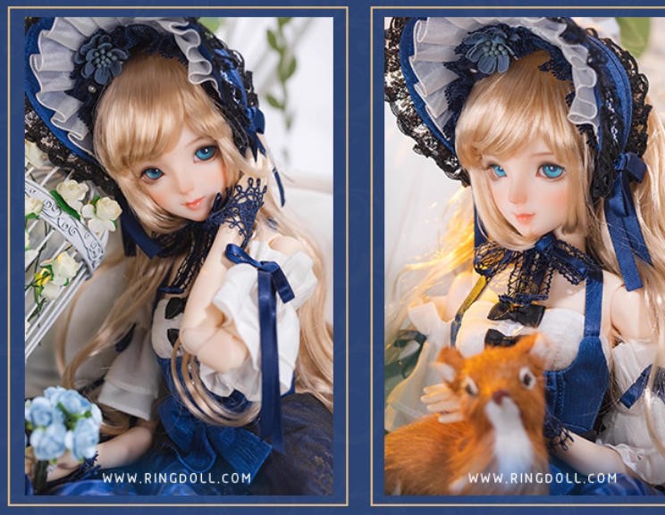 Pre-Order Ringdoll Alice 01 44cm/17.3in Bjd Full Set Action Figure Official Gift