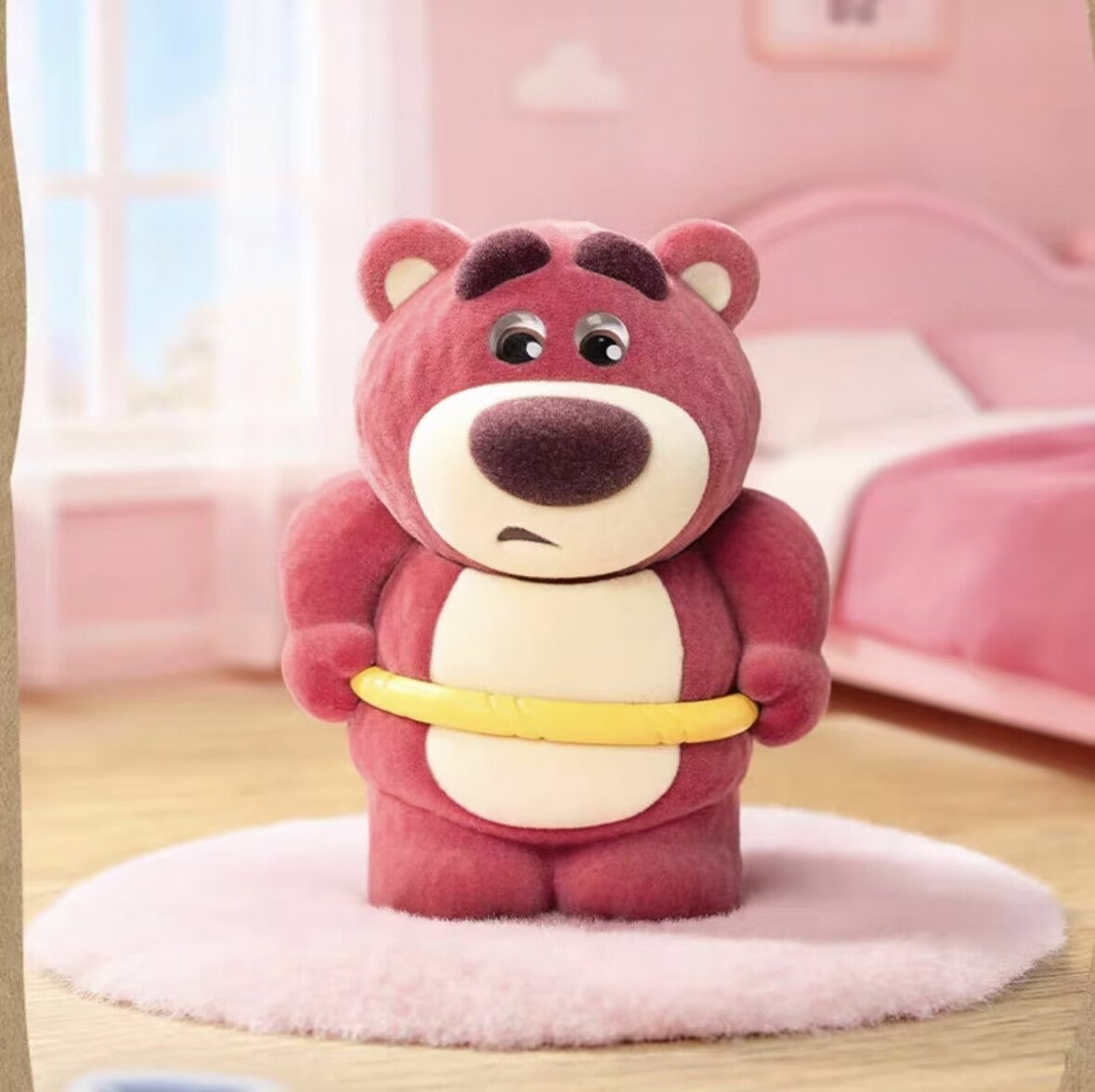 52TOYS Strawberry Bear Lotso Fitness Series Blind Box Figures Toys Gift New