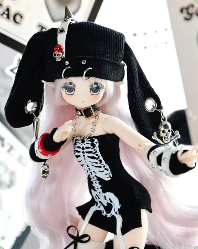 6Pcs Moowooart Akashic Records Series Bjd Dressable Action Figures Gift All In