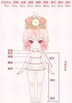 Simontoys Liroro Nutcracker Bjd Doll Dressable Hang Card Limited Action Figure