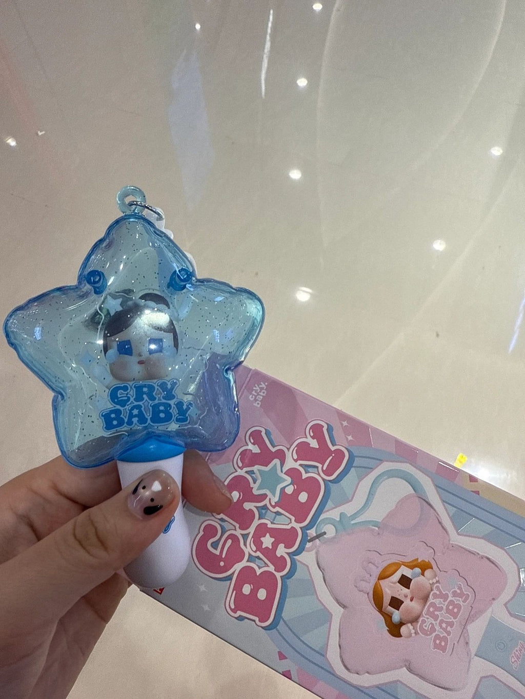 Authentic CRYBABY SHINY SHINY Series Blind Box Confirmed Luminous Pendant Toy