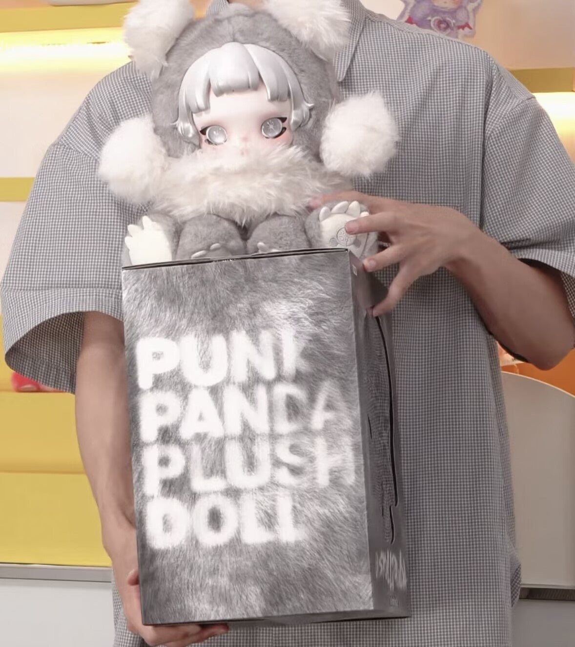 Skullpanda Panda Punk Series Plush Figure Toy Gift New Authentic