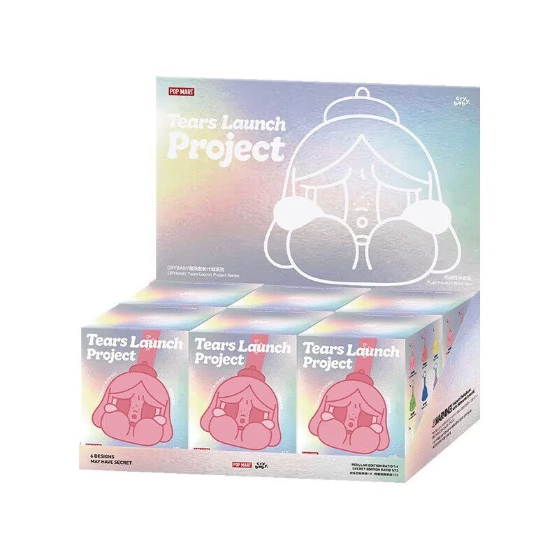 Authentic CRYBABY Tears Launch Project Series Blind Box Figure Toy