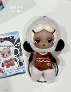 Authentic Skullpanda Off Mode Series Blind Box Figures Toy Plush Pandent