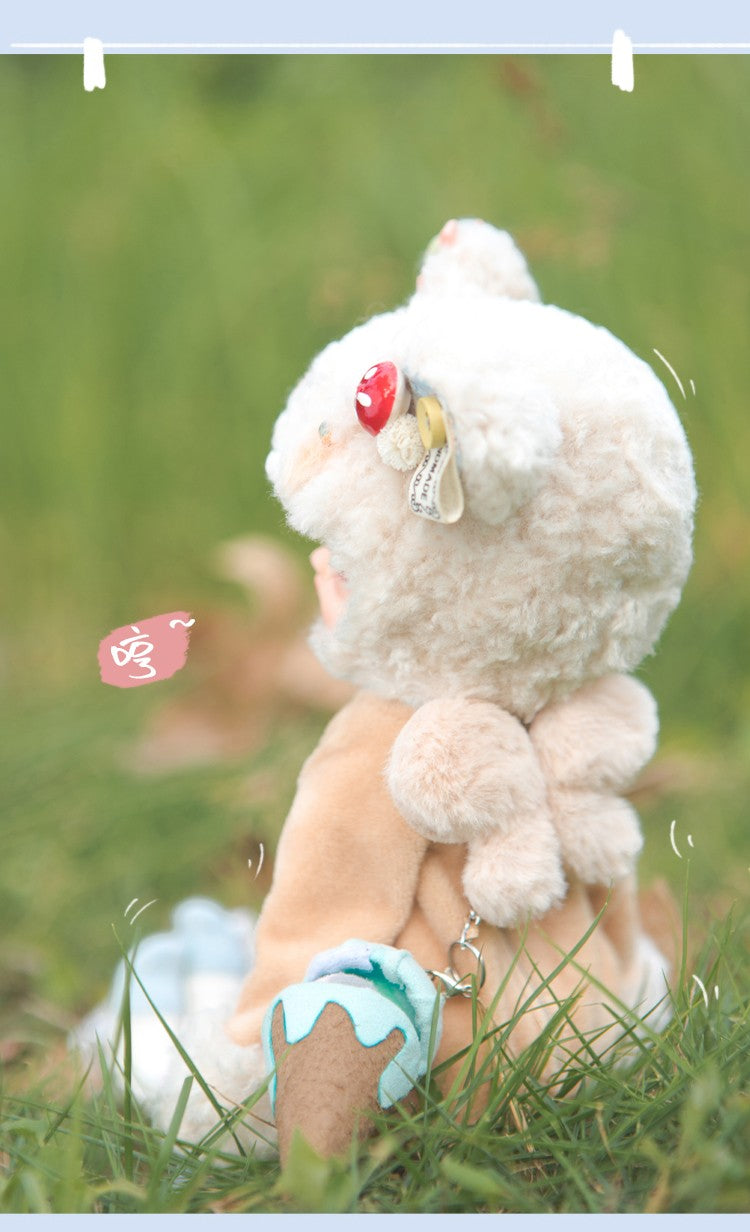 Pre-Order Dollzone Peach Ice Cream Bear 30cm/11.8In Bjd Full Set Official Gift
