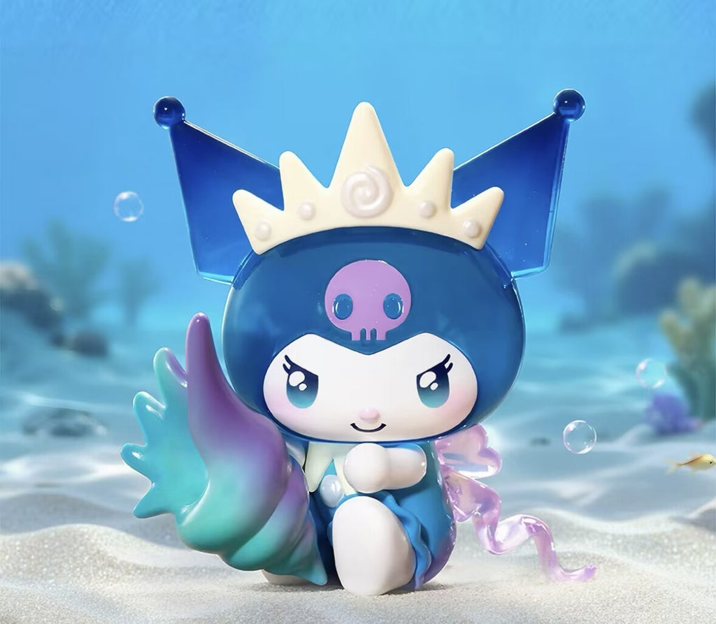 A Set Of 8pcs Top Toy Kuromi Deep Sea Mystery Series Blind Box Figure New