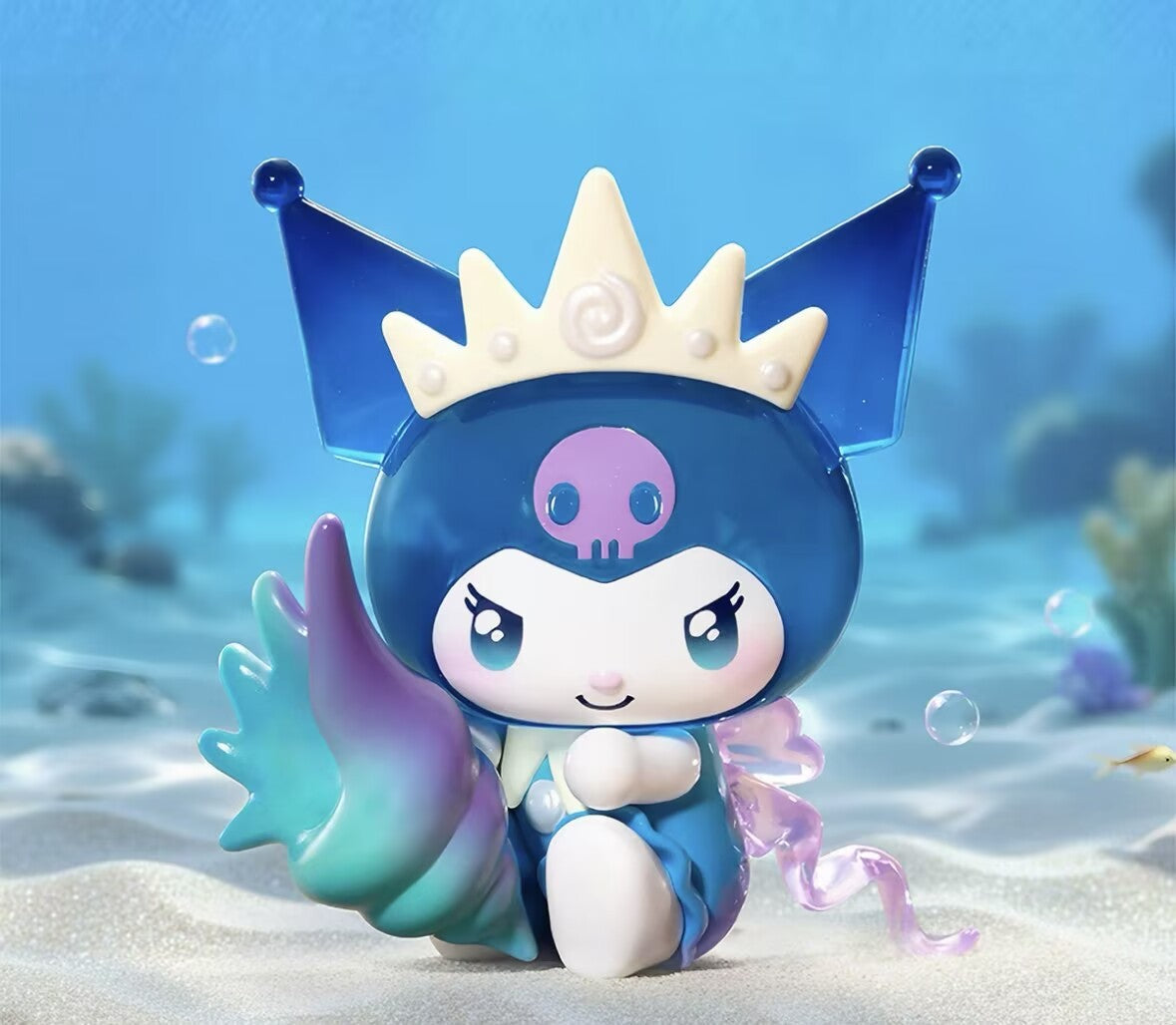 A Set Of 8pcs Top Toy Kuromi Deep Sea Mystery Series Blind Box Figure New
