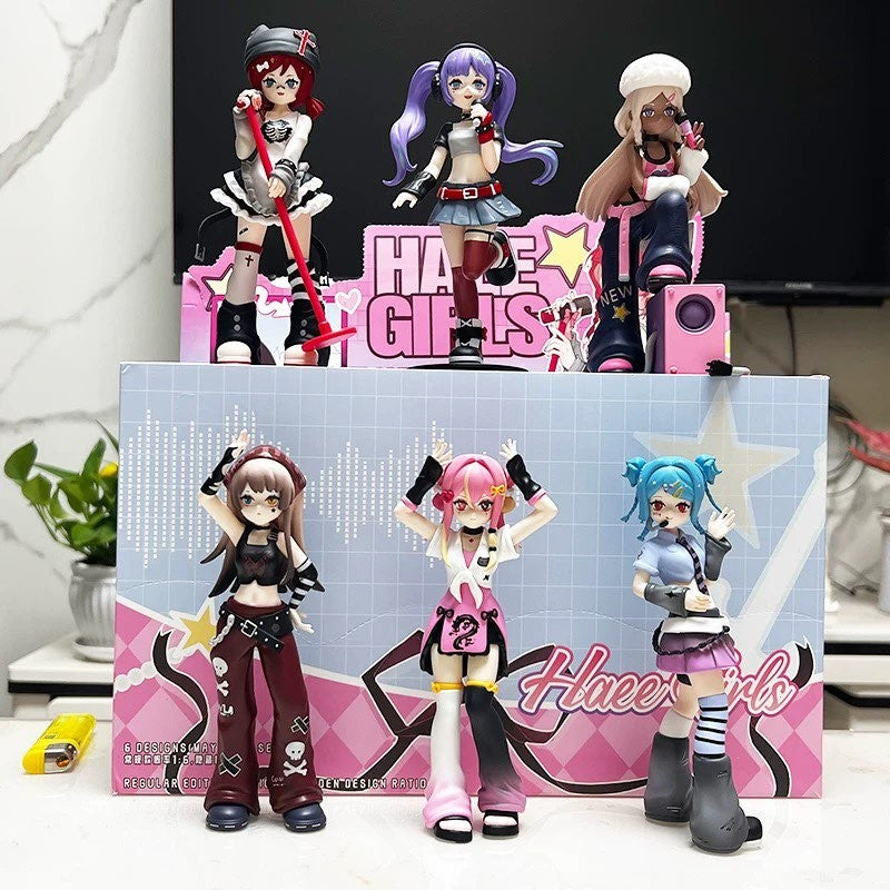 Haee Girls LOVE AND SONG WILL KEEP GOING Series Blind Box Figures Toy Gift