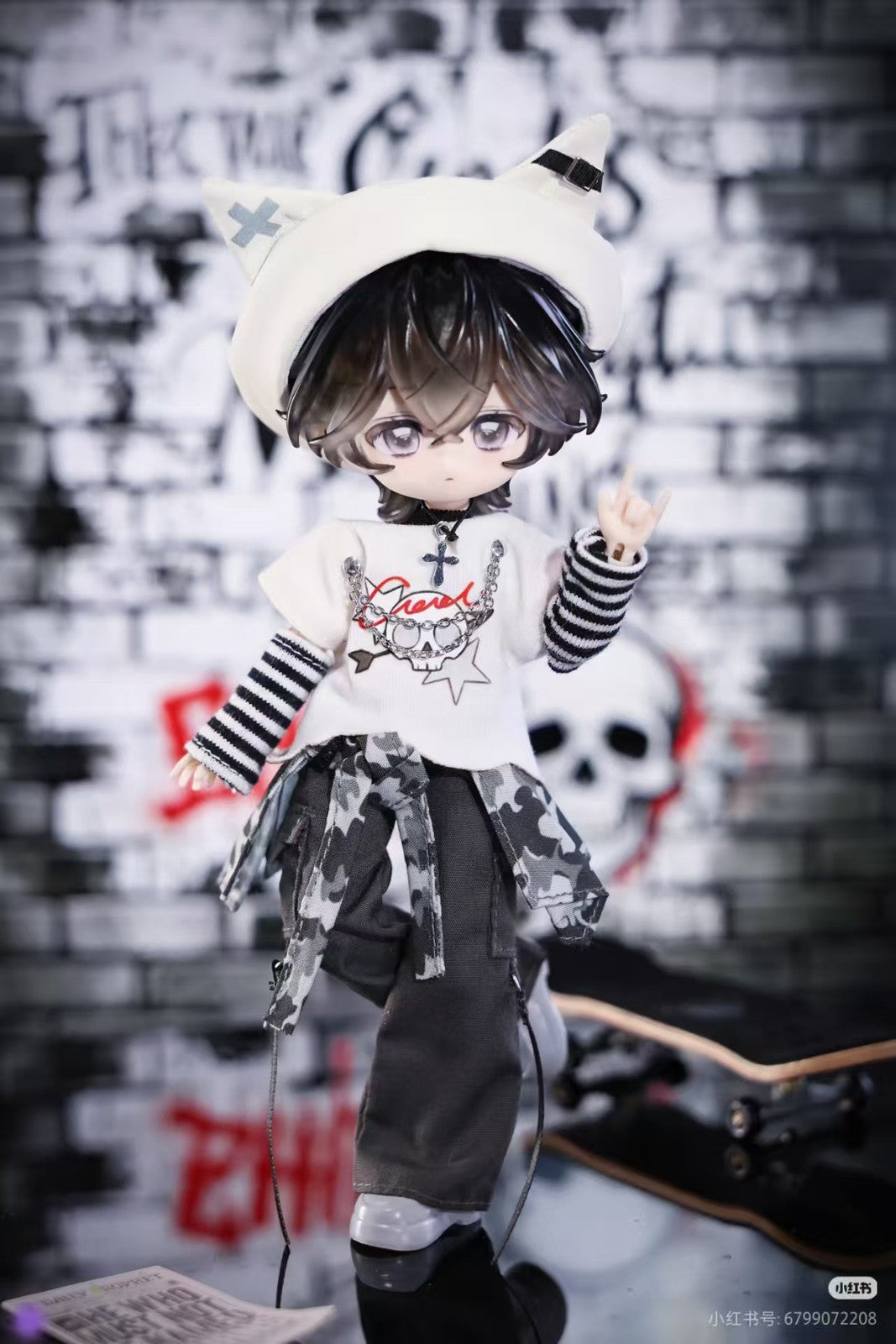 Sookiva Lovely Professional Intern 16.5cm/6.5In Bjd Dressable Action Figure Gift