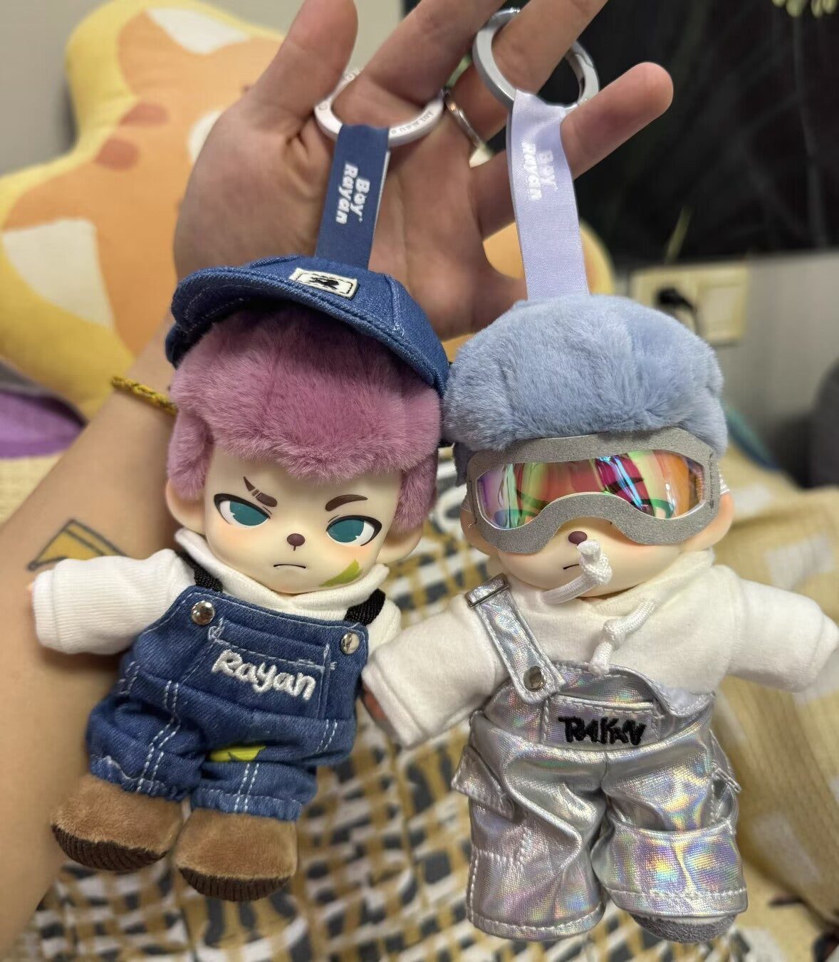 Authentic Rayan City Walk Series Blind Box Figure Toy Plush Doll New Pendant
