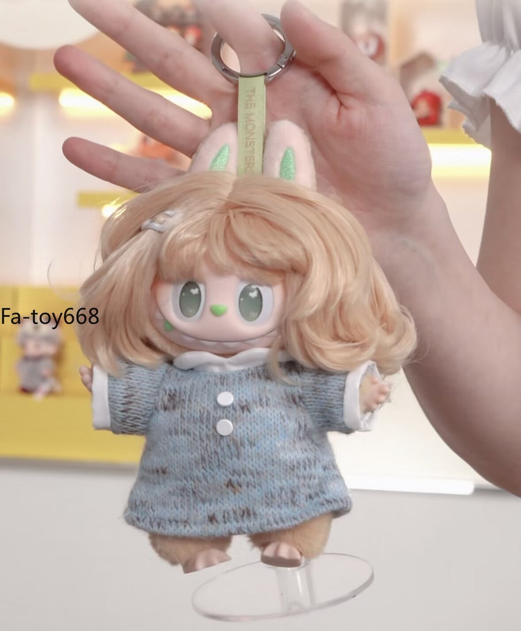 Authentic The Hair Salon Series Vinyl Pendant Blind Box Figure Toy