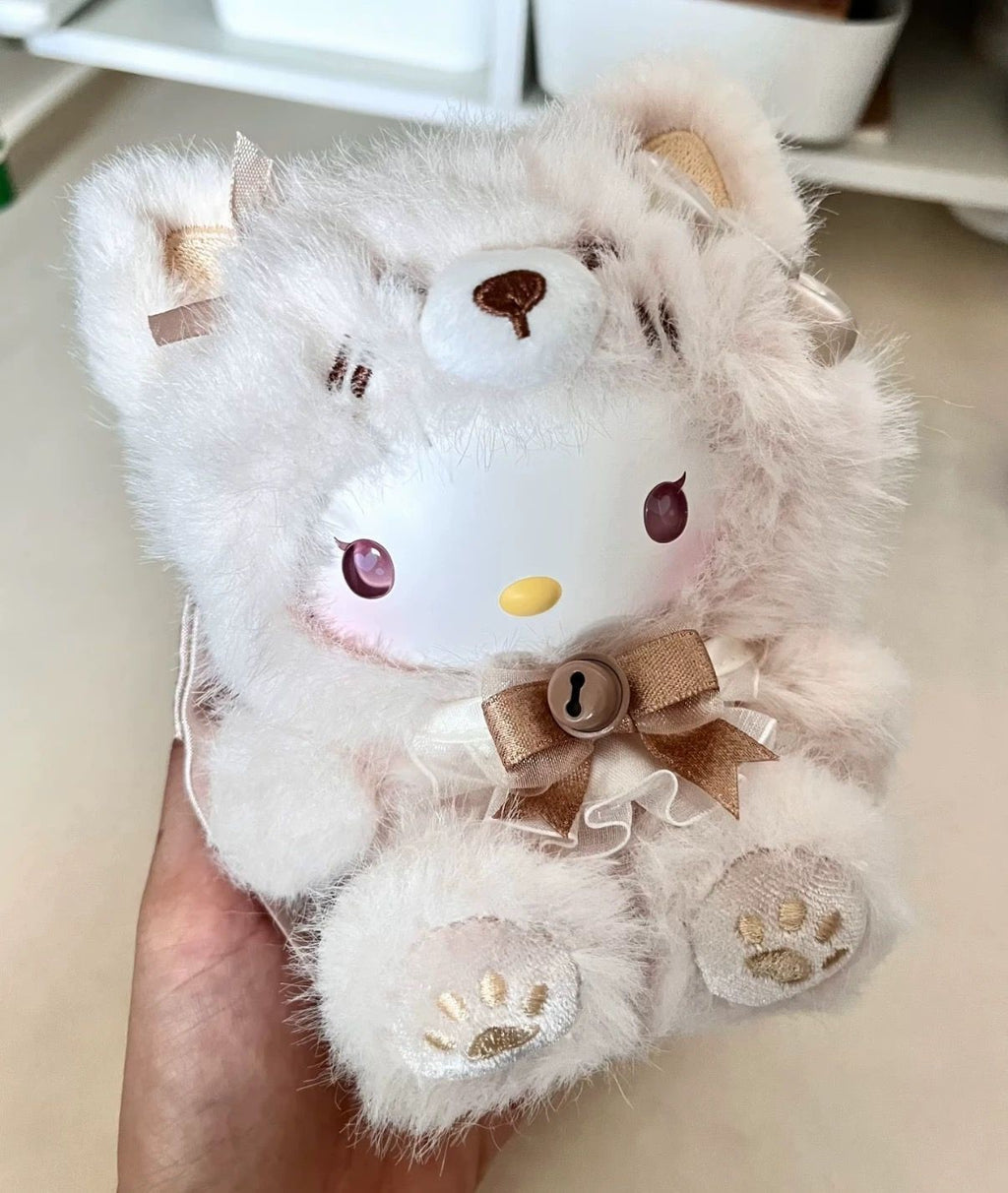 6pcs Miniso Sanrio Characters Fox Island Series Plush Blind Box Toy Set Sealed