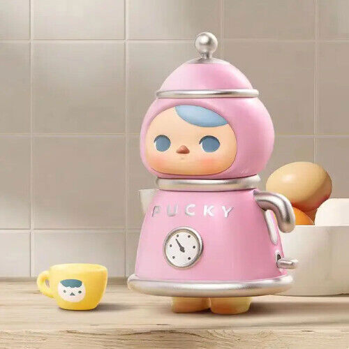 POP MART Pucky Elf Stay At Home Time Series Confirmed Blind Box Figure Gift HOT