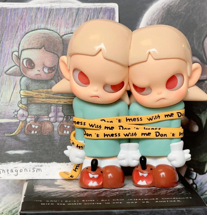 POP MART Zsiga Twins Series Blind Box Of 9 Figure Toy Gift
