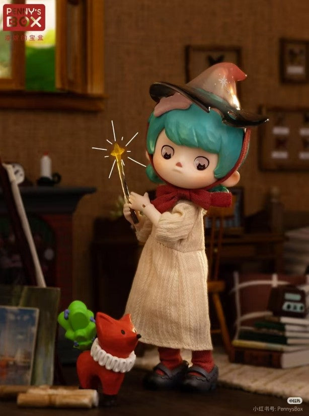Penny's Box Little Painter and Little Witch Series 5.5In Bjd Doll Action Figure
