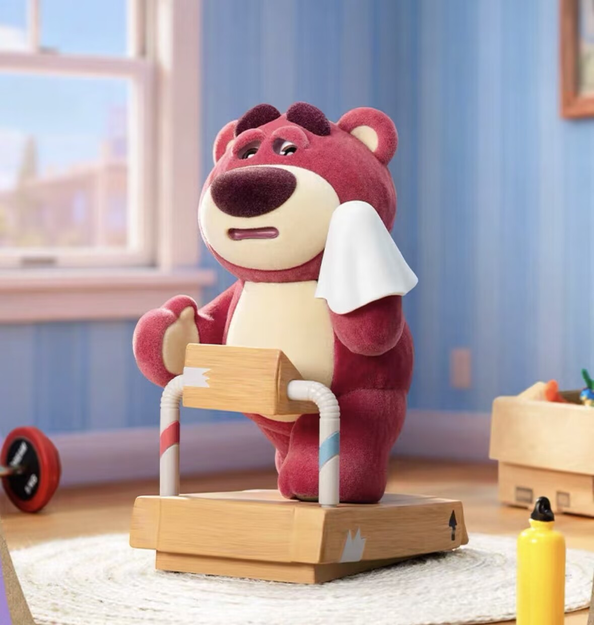 52TOYS Strawberry Bear Lotso Fitness Series Blind Box Figures Toys Gift New