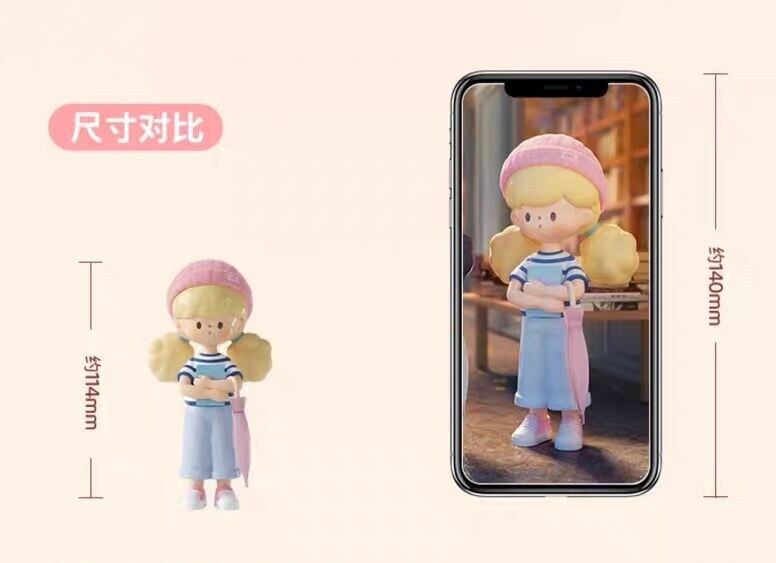 F.UN Molinta City Walk Series Blind Box Confirmed Figure Hot Toy Birthday Gift