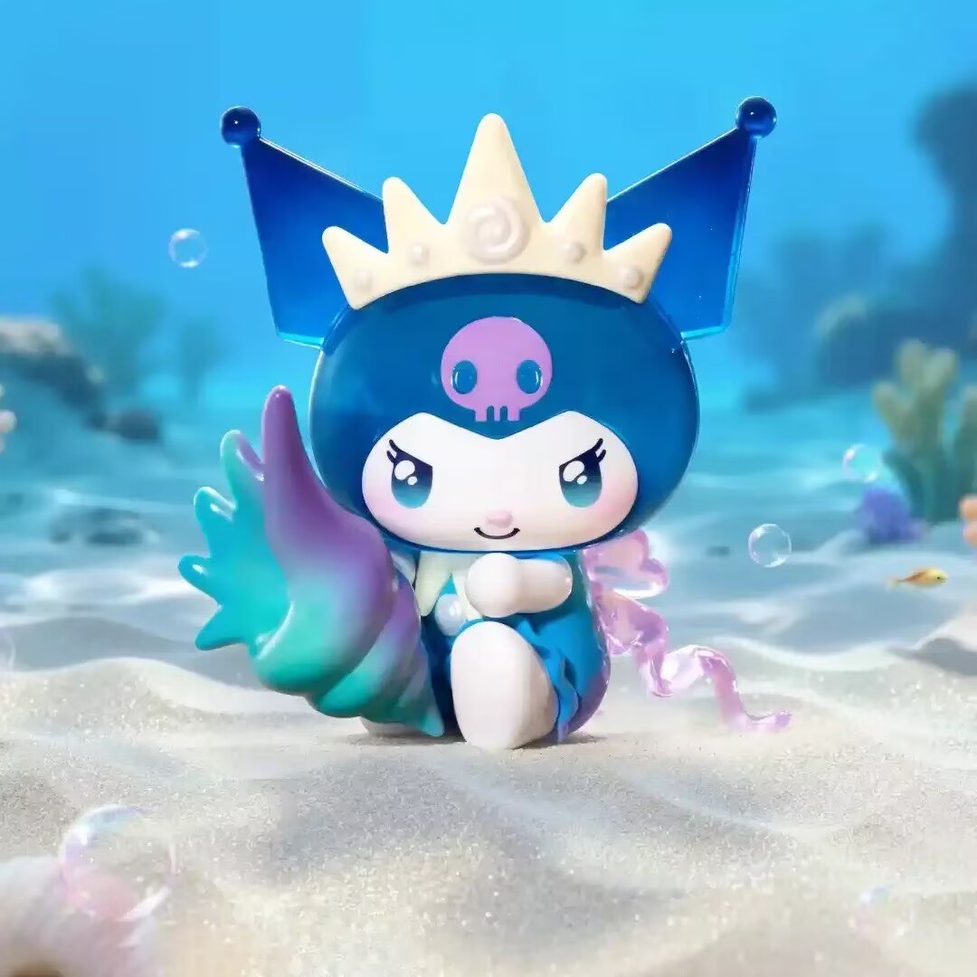 A Set Of 8pcs Top Toy Kuromi Deep Sea Mystery Series Blind Box Figure New