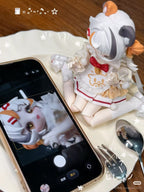 6Pcs Lunar Lore Miao Cat 16.2cm/6.3In Bjd Dressable Lovely Action Figures Gift