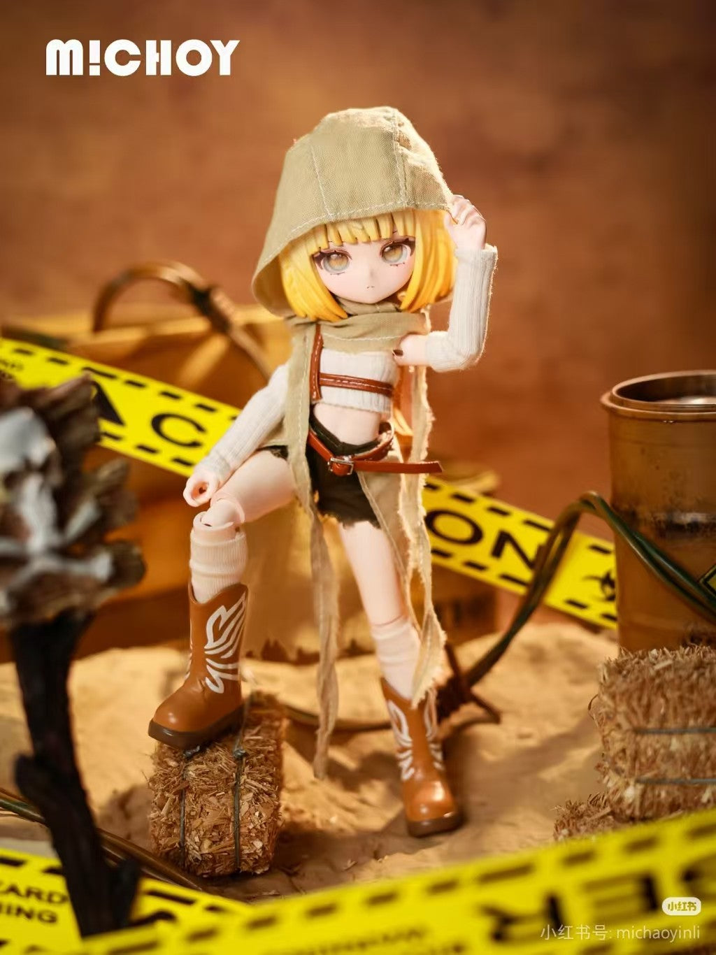 Michoy Prologue of Doomsday 18cm/7In Confirmed Bjd Dressable Action Figure Gift