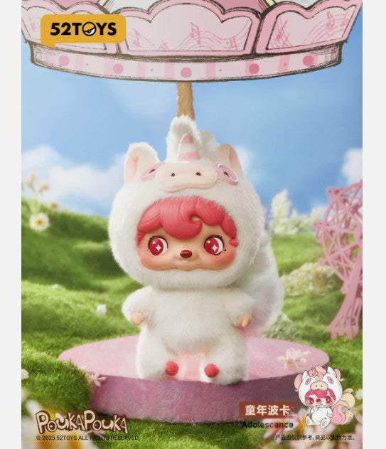 52TOYS pouka pouka Series Figures Toy Plush Doll Confirmed Blind Box