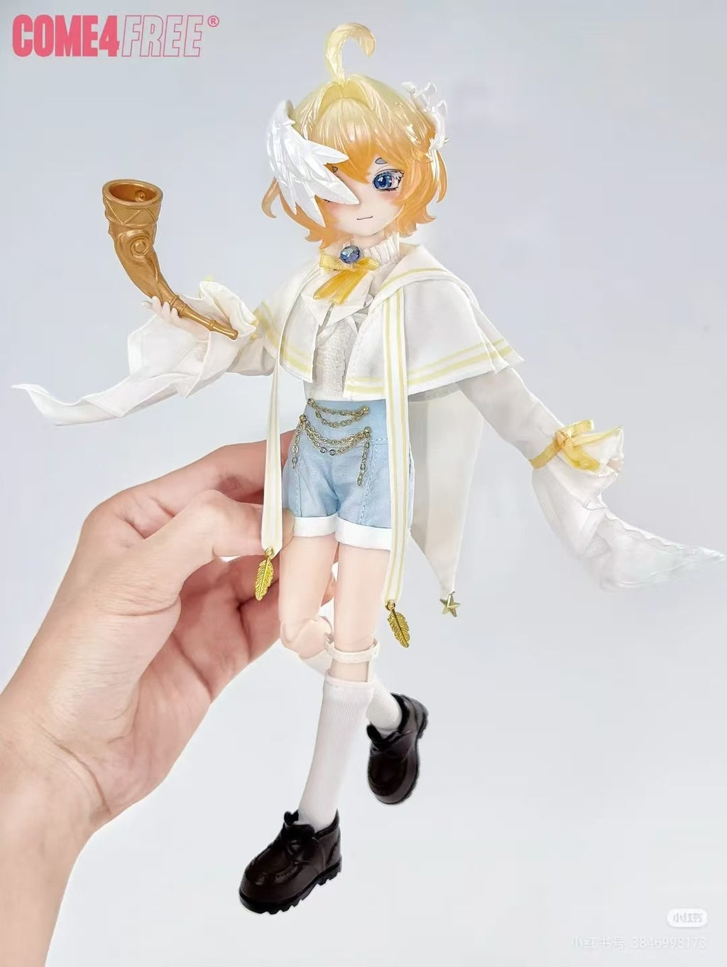 Come4Free Niyru Loi 19.5cm/7.6In Bjd Dressable 1/8 Confirmed Action Figure Gift