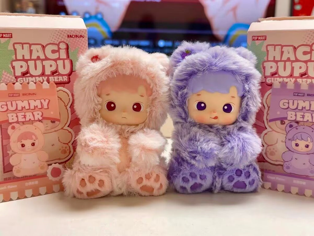 HACIPUPU GUMMY BEAR SERIES-VINYL PLUSH PENDANT BLIND BOX HOT TOY GIFT