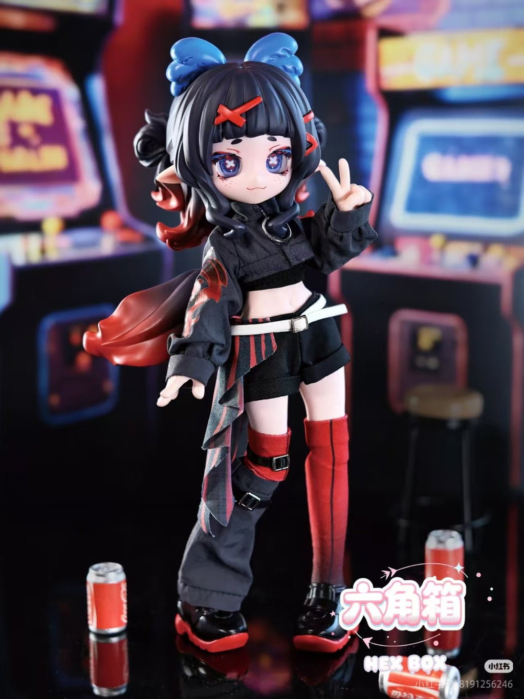 Hex Box Aquatic Life 18cm/7In Bjd Confirmed Dressable Lovely Action Figure Gift