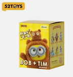 52TOYS MINIONS BOB+TIM BETTER TOGETHER SERIES VINYL PLUSH PENDANT TOY GIFT