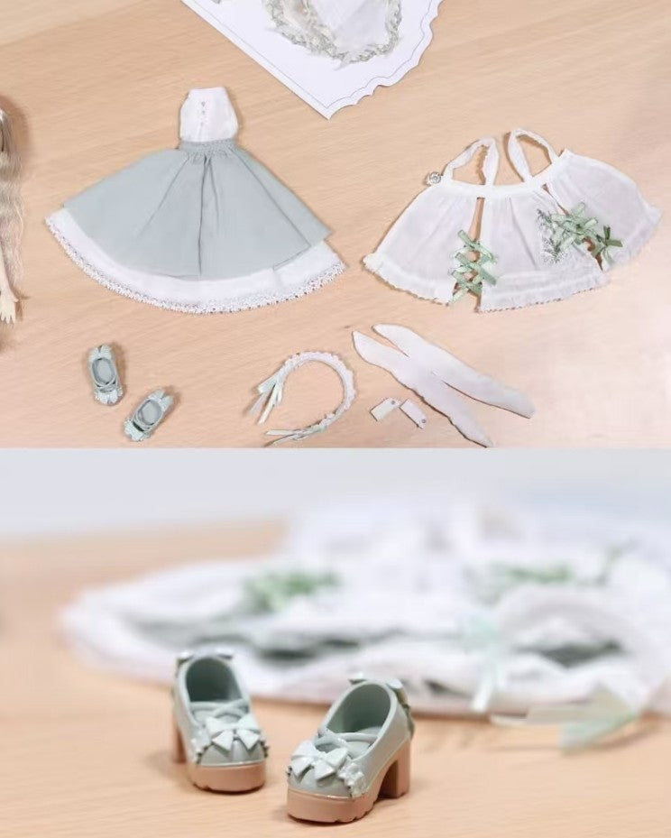 Momotale Series Lily Alice Rabbit Spring Day Bjd Cute Action Figure Gift Genuine