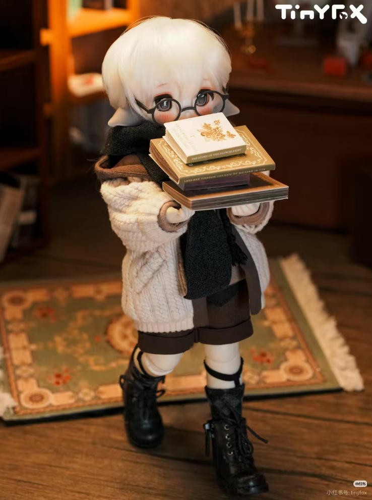 Tinyfox Meru Lamb Librarian 27.5cm/10.8In 1/6 Bjd Lovely Full Set Official Gift