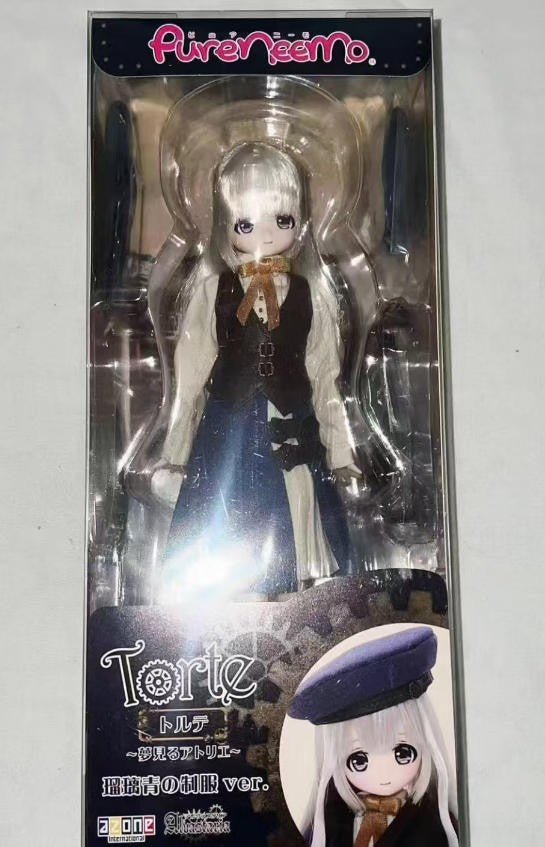 Azone Alvastaria Torte Dreaming Atelier Silver Hair Uniform 8.4In Bjd 1/6 Gift
