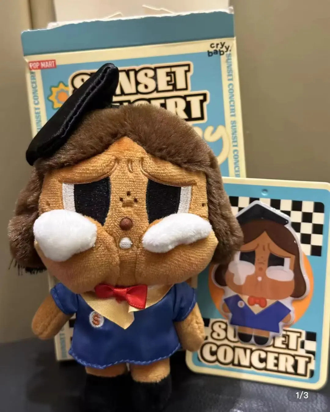 POP MART Crybaby Crying Again Series Plush Blind Box Confirmed Figure toy Gift
