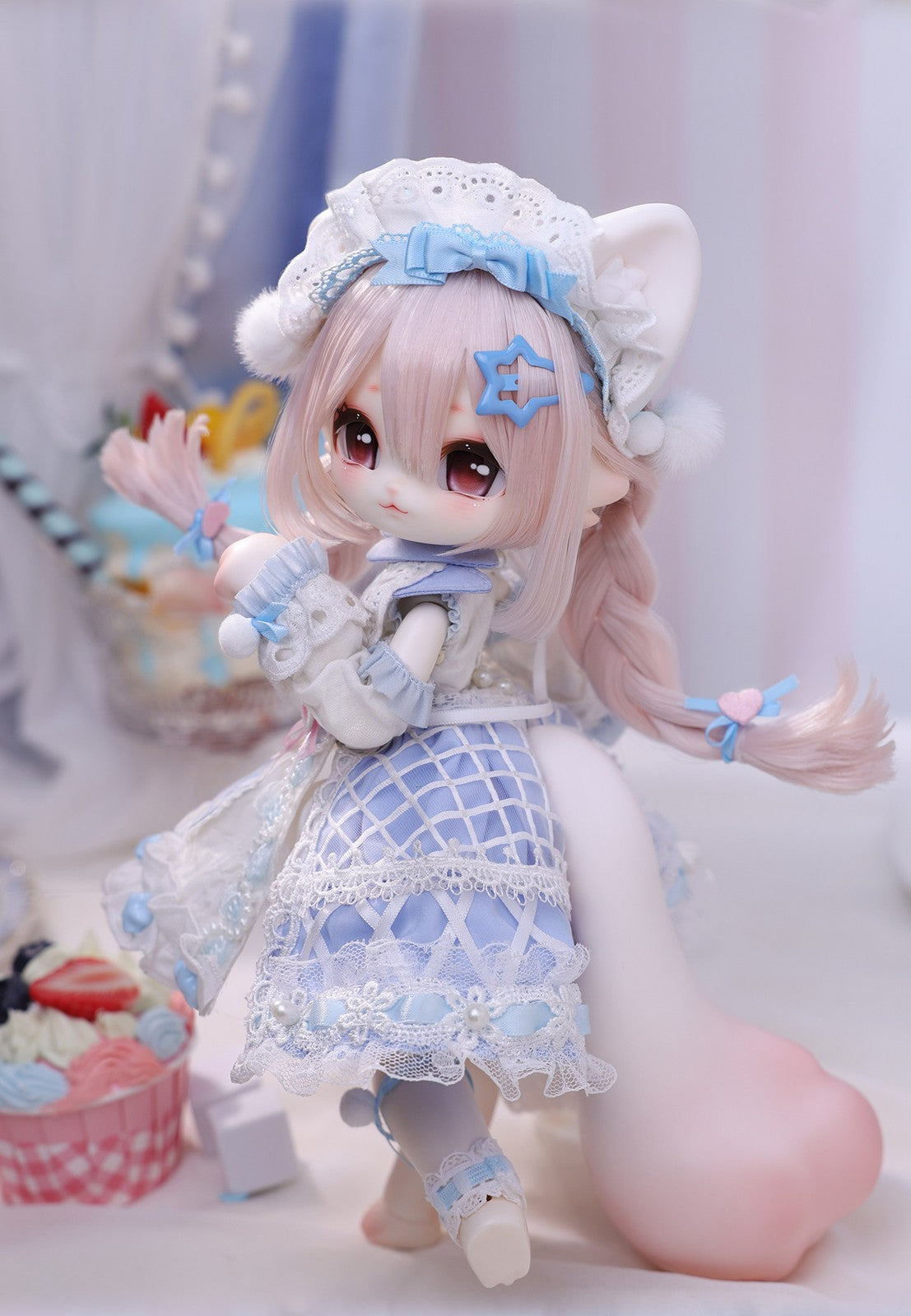 Pre-Order Milo Doll Npc Becky Beast Ver 26.5cm/10.4In Bjd Full Set Limited Gift