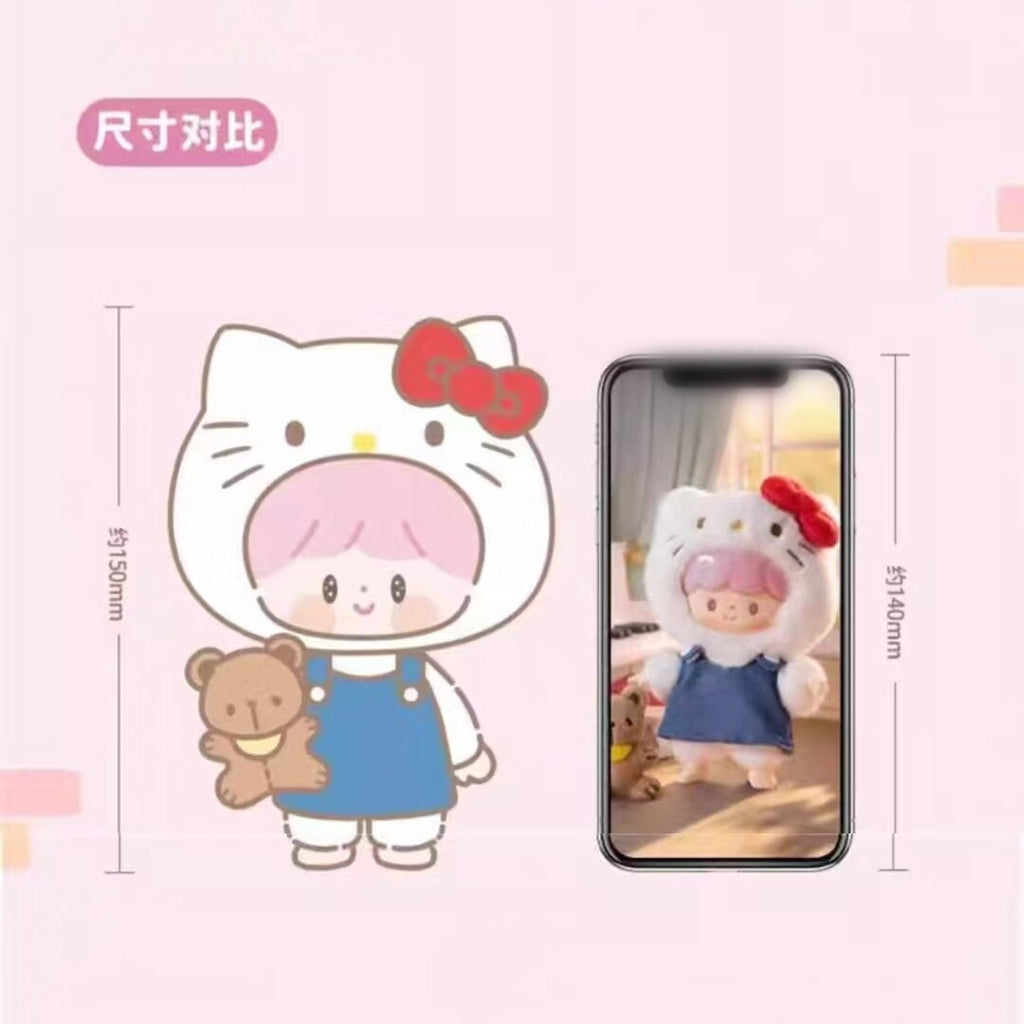 F.UN zZoton Sanrio Love-league Buddies Series Plush Doll Confirmed Blind Box Toy