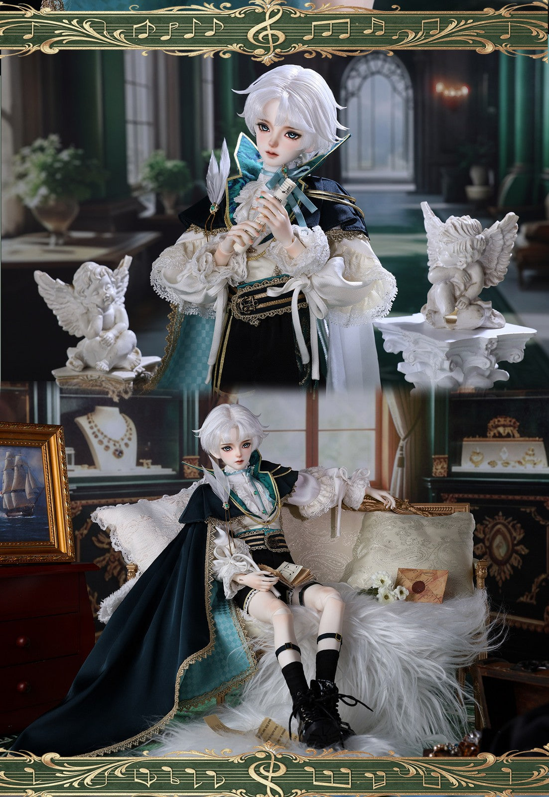 Pre-Order Gem Veridian Lingering Echo 18.5In Bjd Full Set Limited Official Gift