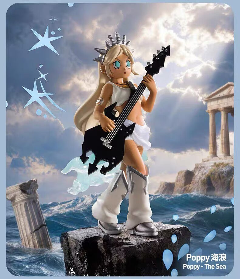 one set(12pcs)-Lil Peach Riot Power Chords Series Blind Box Figures Toy