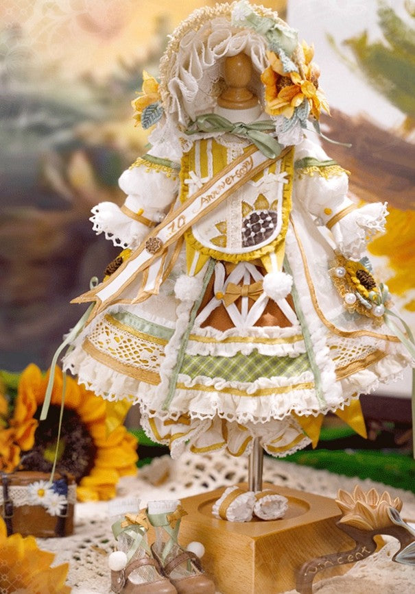 Pre-Order Gem Sunny Sunflower 29cm/11.4In Bjd Full Set Official 10Th Anniversary